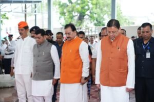 खटीमा गोलीकांड के शहीद राज्य आंदोलनकारियों को मुख्यमंत्री पुष्कर सिंह धामी ने दी श्रद्धांजलि