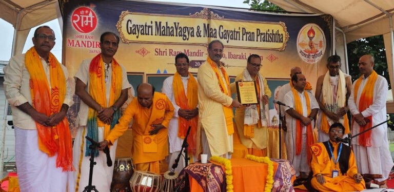 जन्मशताब्दी का संदेश लेकर जापान पहुंचे डॉ. चिन्मय पण्ड्या