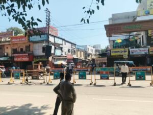 रेलवे स्टेशन एवं बस अड्डा क्षेत्र में यातायात व्यवस्था सुधारने की दिशा में कार्यवाही