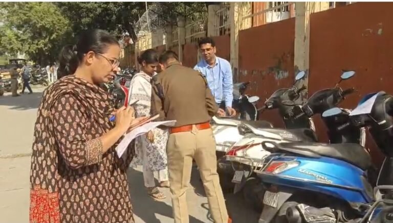 डीएम के निर्देश पर विद्यालयों के आसपास परिवहन विभाग का विशेष अभियान