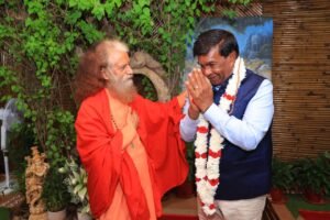 मॉरीशस गणराज्य के पूर्व राष्ट्रपति श्री पृथ्वीराजसिंह रूपन जी आये परमार्थ निकेतन