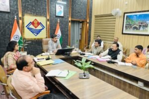 माननीय राष्ट्रपति के प्रस्तावित प्रदेश भ्रमण के दृष्टिगत जिलाधिकारी डॉ0 आशीष चौहान ने की तैयारियों की समीक्षा, अधिकारियों को दिए आवश्यक दिशा-निर्देश