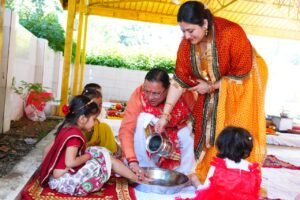 मुख्यमंत्री ने शारदीय नवरात्रि की महानवमी पर किया हवन एवं कन्या पूजन